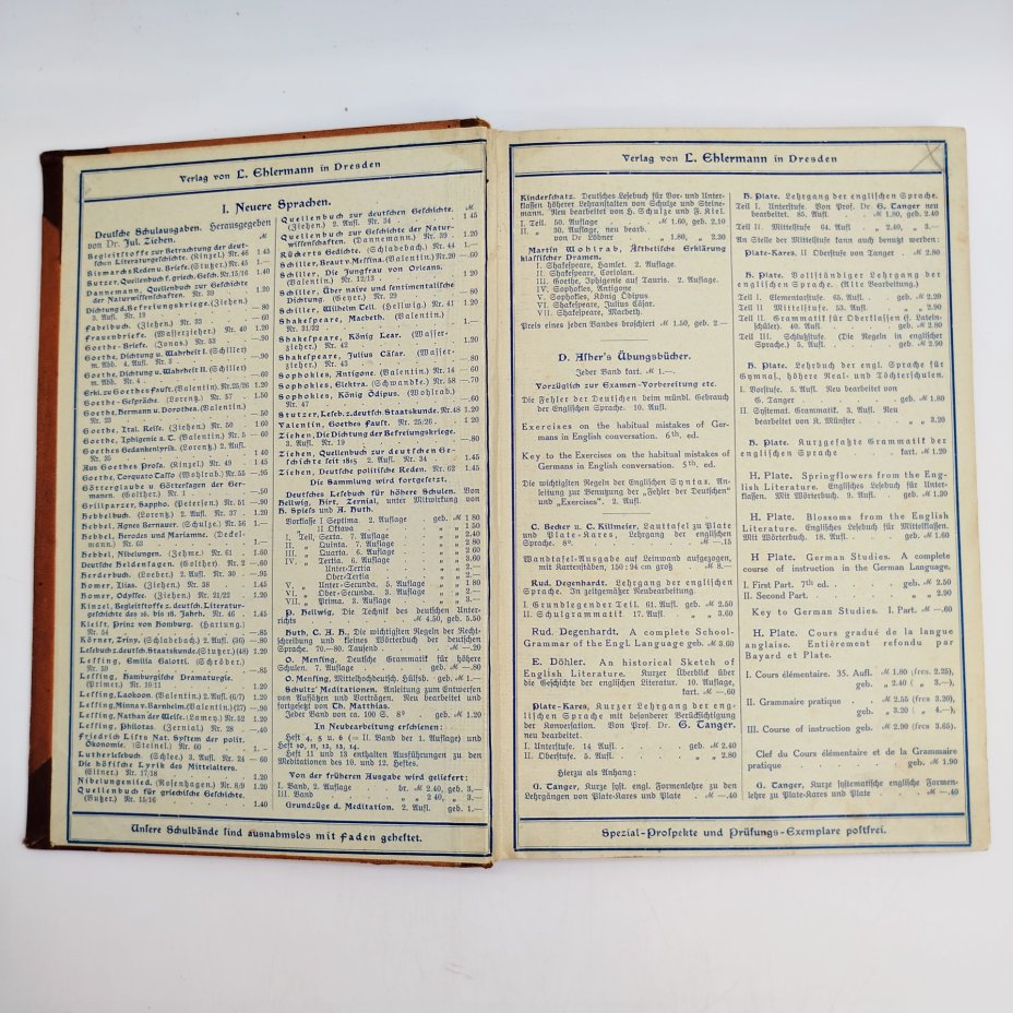H. Plate "Cours gradué de langue anglaise" (поэтапный курс английского языка на французском языке, часть 1)