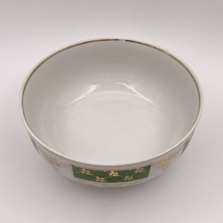 Капельник, фарфор, крытье, золочение, Барановский фарфоровый завод, СССР, 1950-1960 гг.