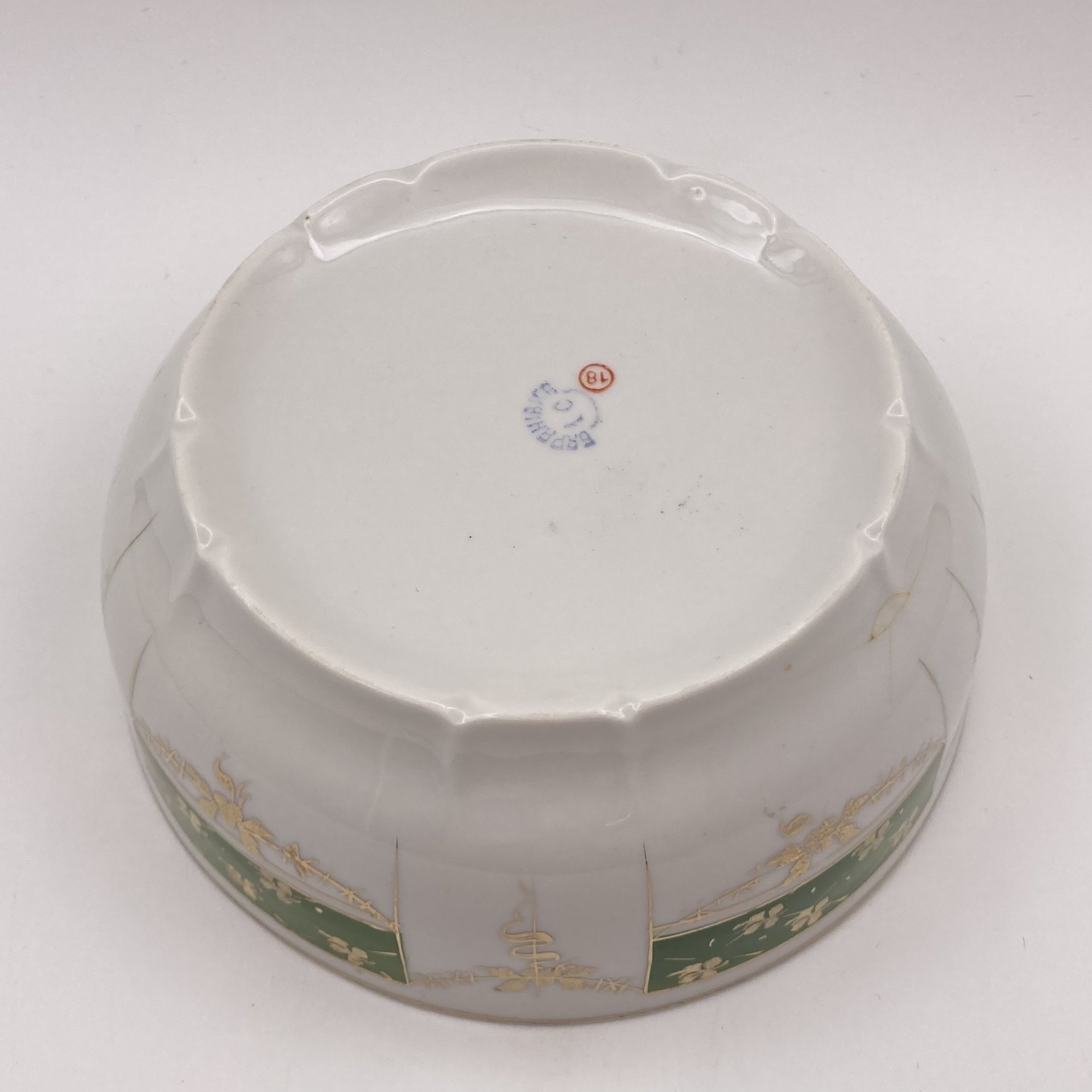 Капельник, фарфор, крытье, золочение, Барановский фарфоровый завод, СССР, 1950-1960 гг.