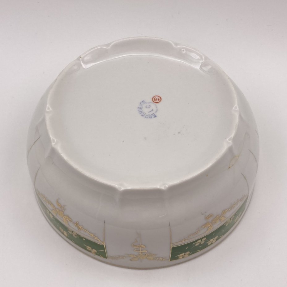 Капельник, фарфор, крытье, золочение, Барановский фарфоровый завод, СССР, 1950-1960 гг.