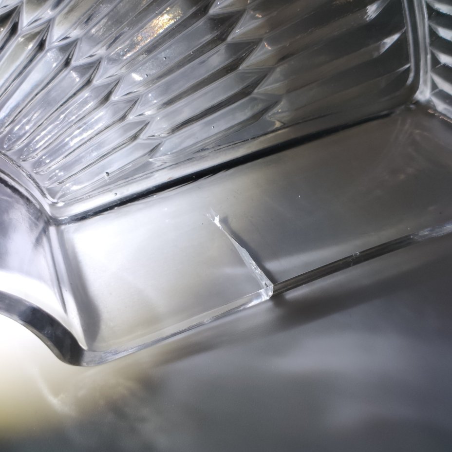 Менажница шестисекционная с рифленой поверхностью