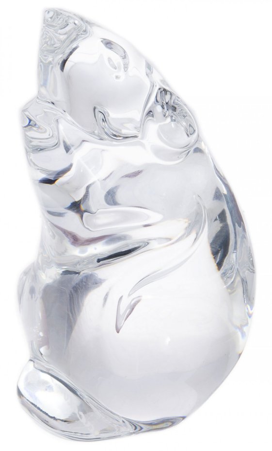 Статуэтка "Крыса" в родной коробке, хрусталь, фирма "Baccarat", Франция, 2000-2020 гг., Baccarat