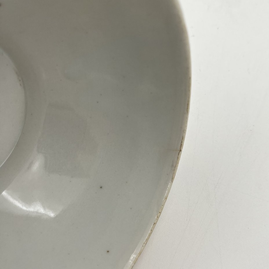 Набор чайных пар с цветочным и геометрическим декором на 3 персоны