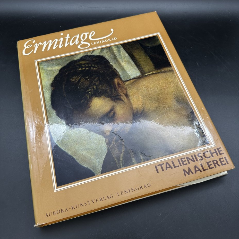Альбом "Ermitage. Italienische malerei" (на немецком", Издательство «Аврора»