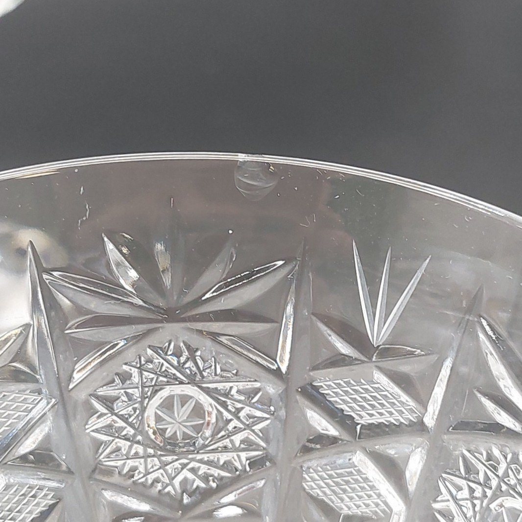 Набор бокалов с рельефным декором на 4 персоны, Bohemia Crystal (Bohemia Glass)