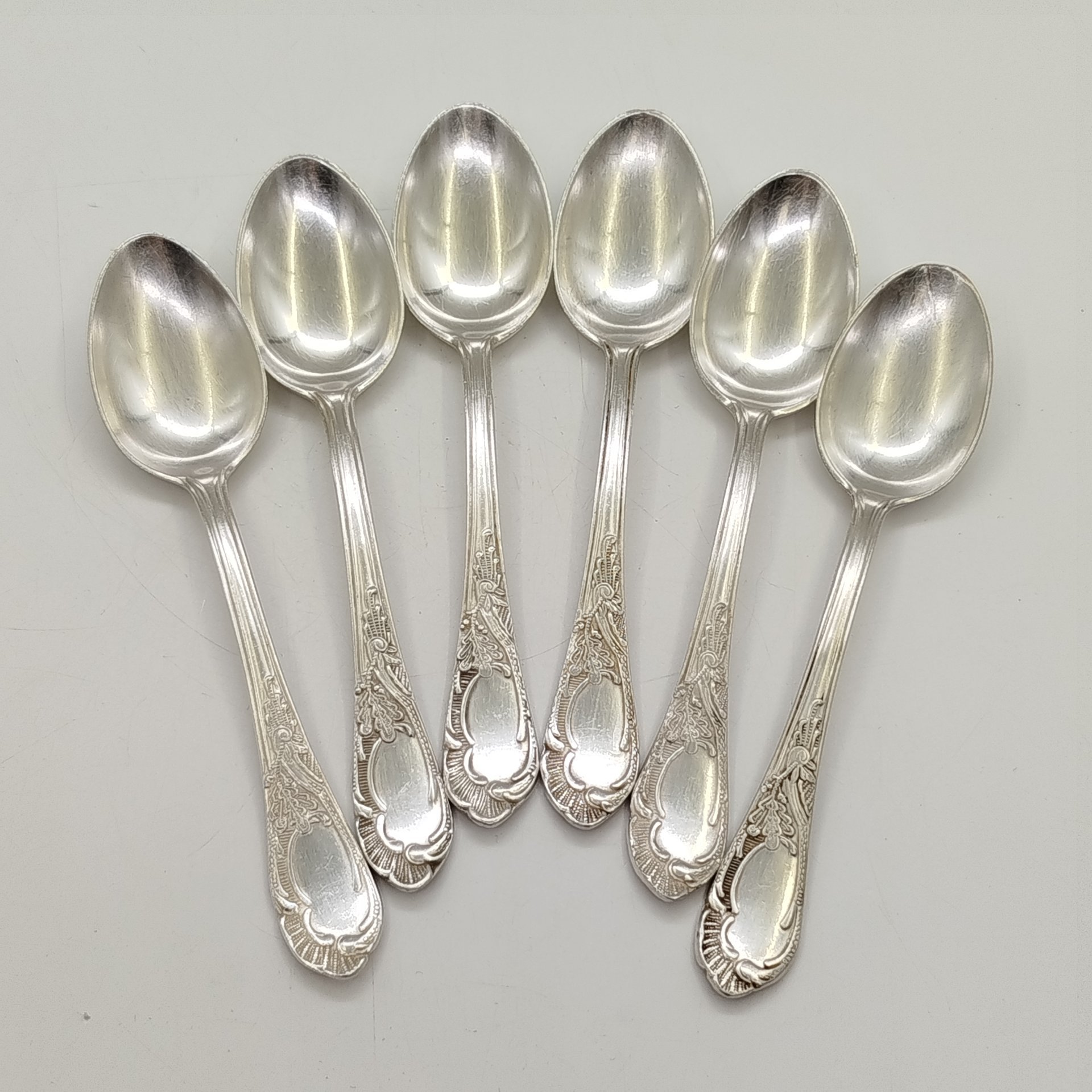 Набор из 6 чайных ложек "Дубок"