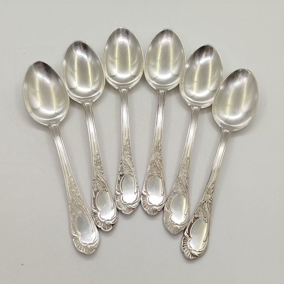 Набор из 6 чайных ложек "Дубок"