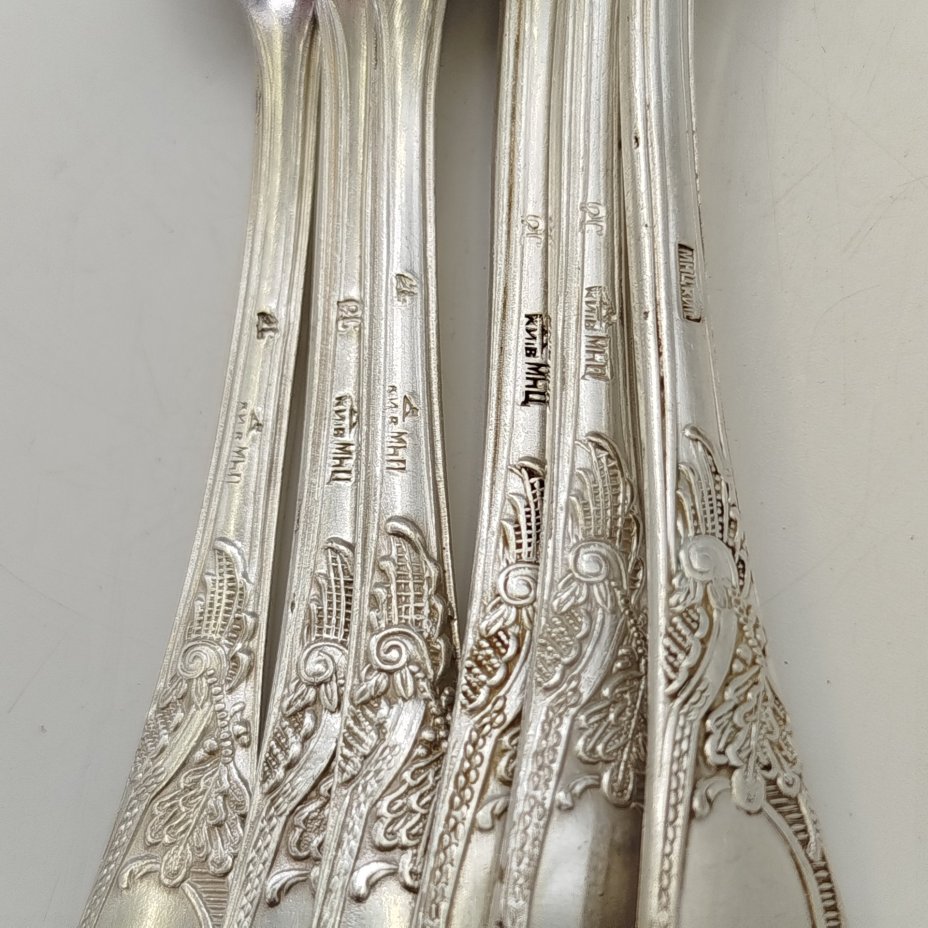 Набор из 6 чайных ложек "Дубок"