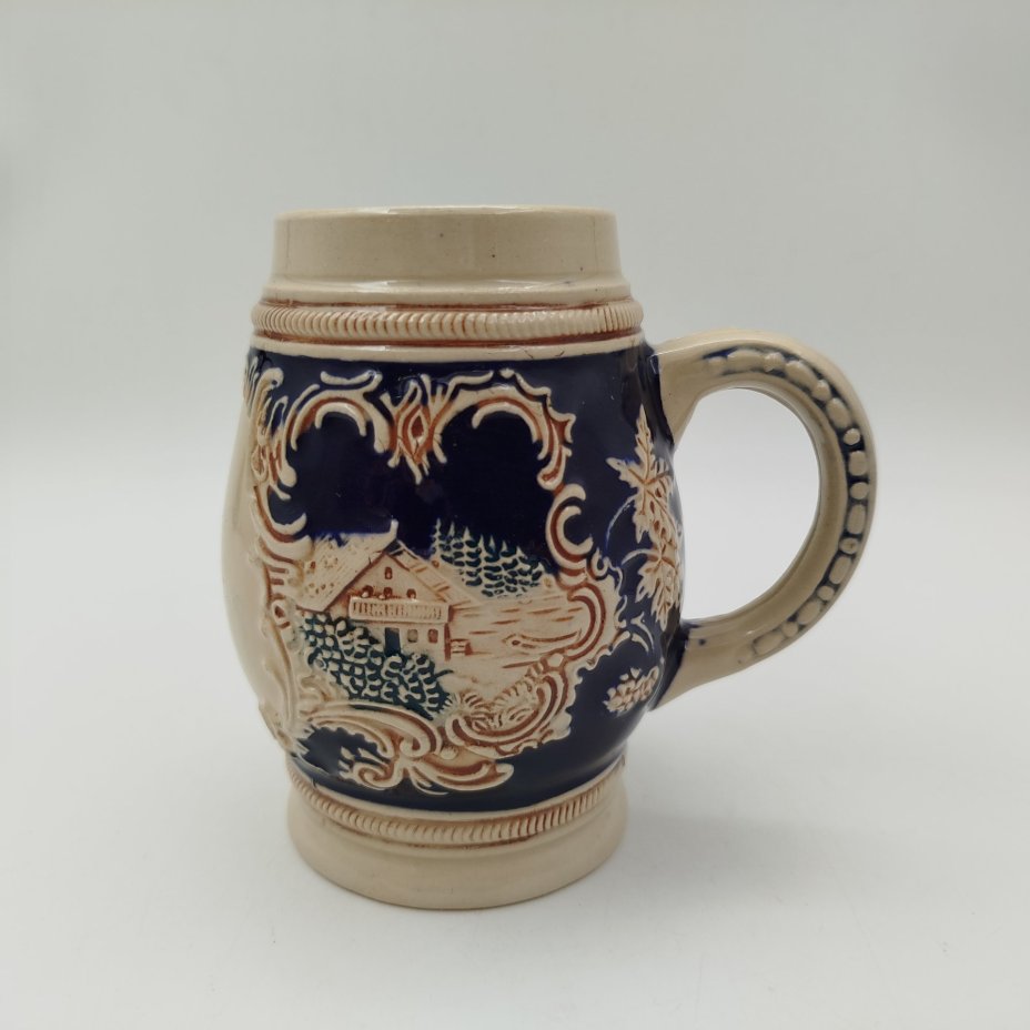 Кружка пивная, керамика, крытье, глазурь, Marzi & Remy, Германия, 1964-1990 гг.