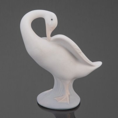 Статуэтка "Гусь, чистящий перья", Lladro