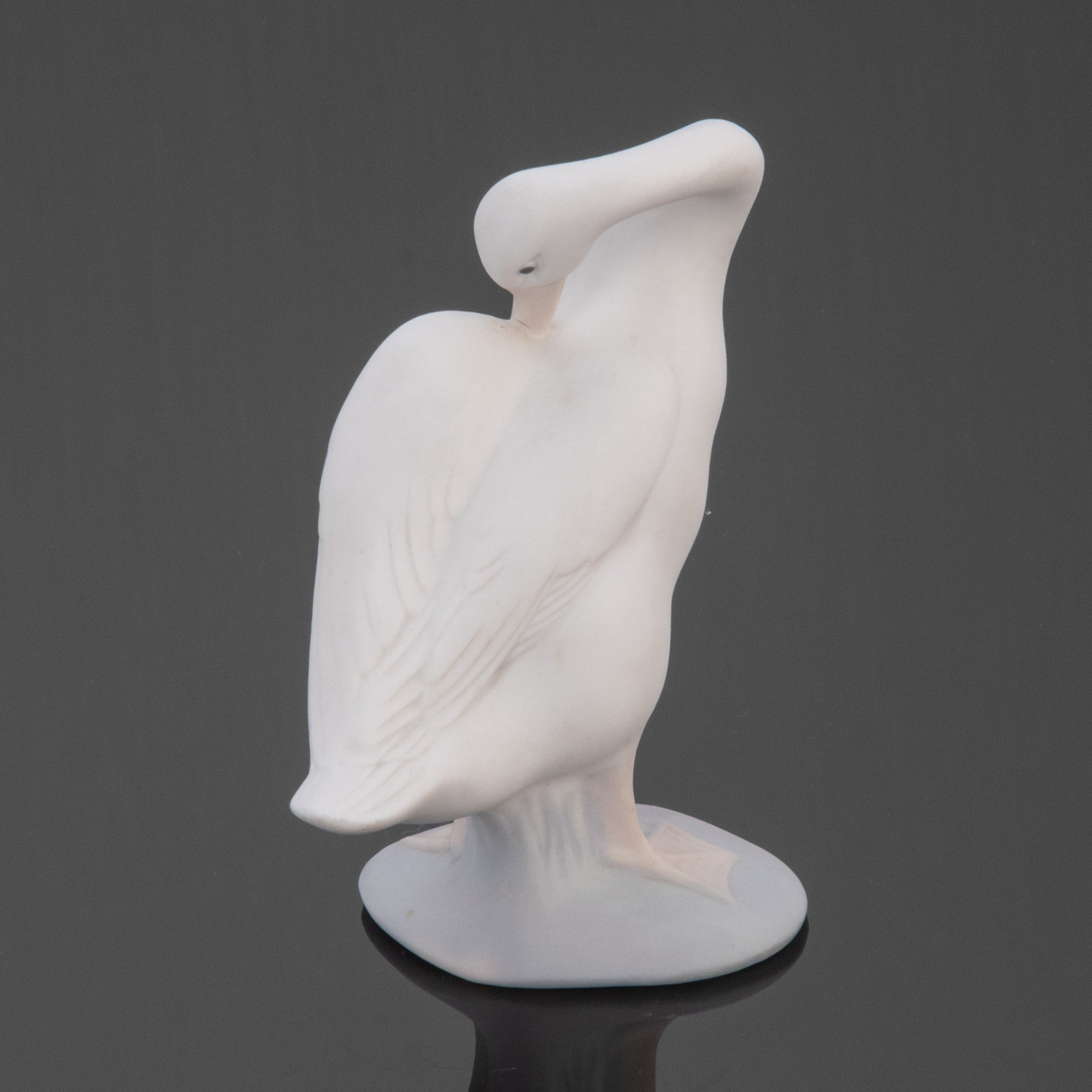 Статуэтка "Гусь, чистящий перья", Lladro