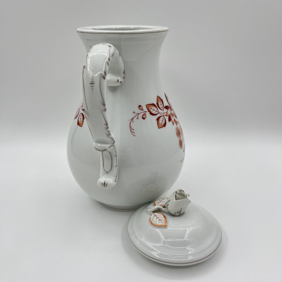 Кофейник из сервиза "Индийские цветы", Meissen (Мейсенский фарфор)