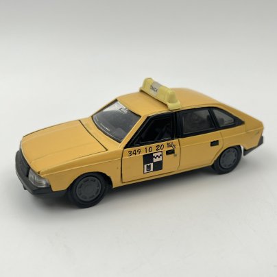 Модель автомобиля "Москвич 2141" (Такси), металл, пластик, Саратовский завод «Тантал», СССР, 1970-1980 гг.