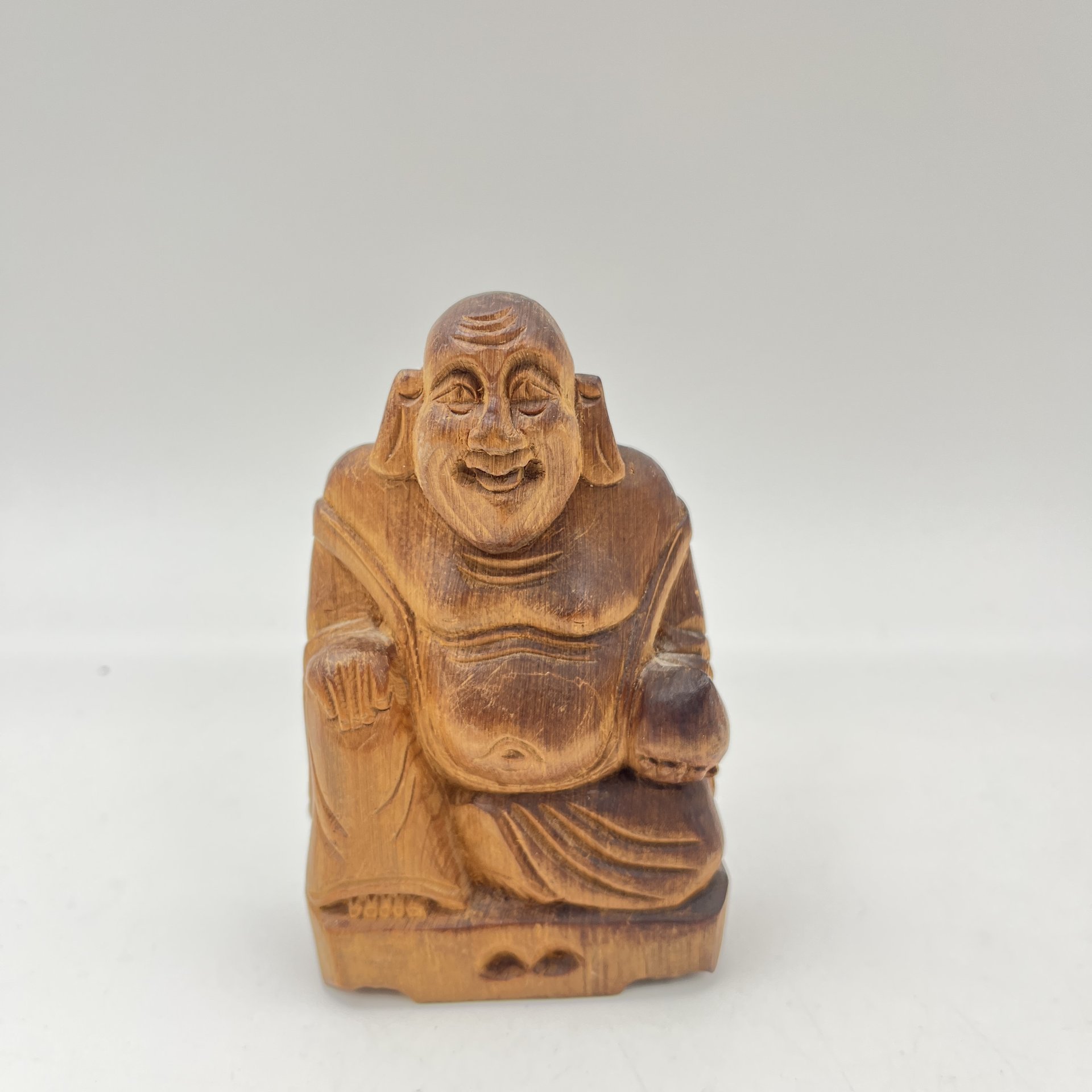 Статуэтка "Будда", дерево, резьба, Азия, 1970-1990 гг.