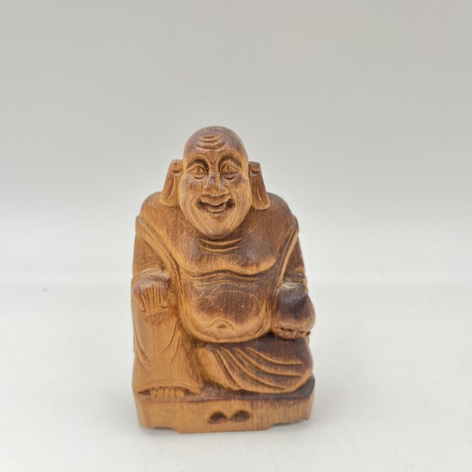 Статуэтка "Будда", дерево, резьба, Азия, 1970-1990 гг.