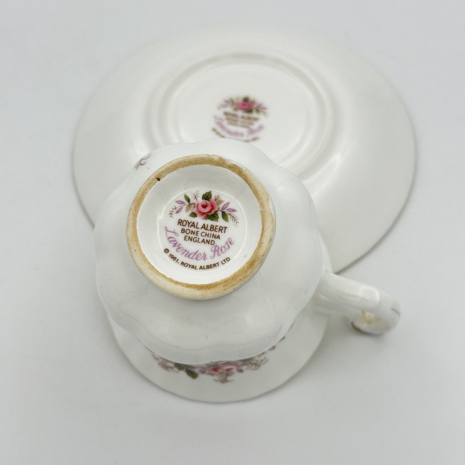 Чайно-кофейная пара "Lavender Rose", Royal Albert