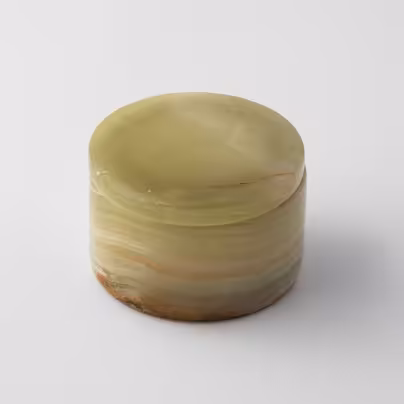 Шкатулка круглая