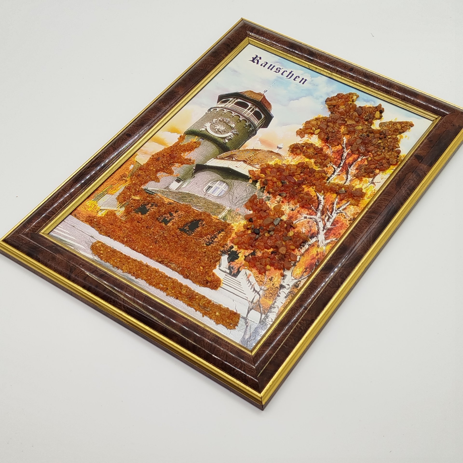 Картина "Rauschen", двп, печать, янтарная крошка, композитный материал, Российская Федерация, 1990-2015 гг.