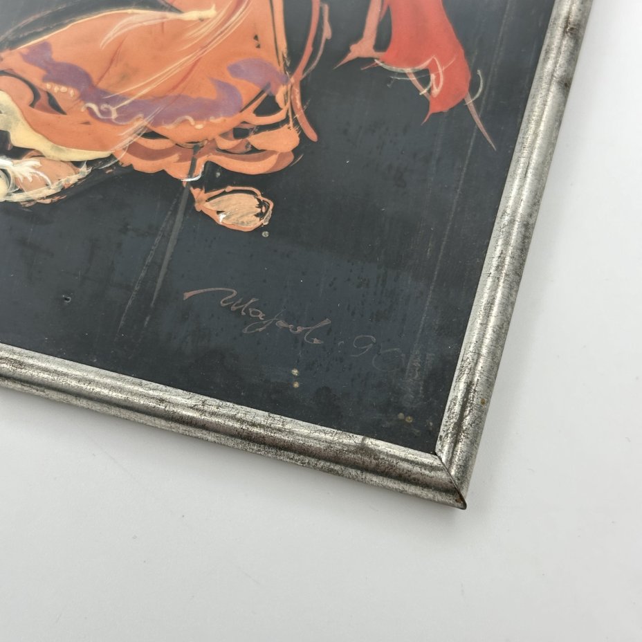 Эскиз театрального костюма, подпись "Шаров" (?)