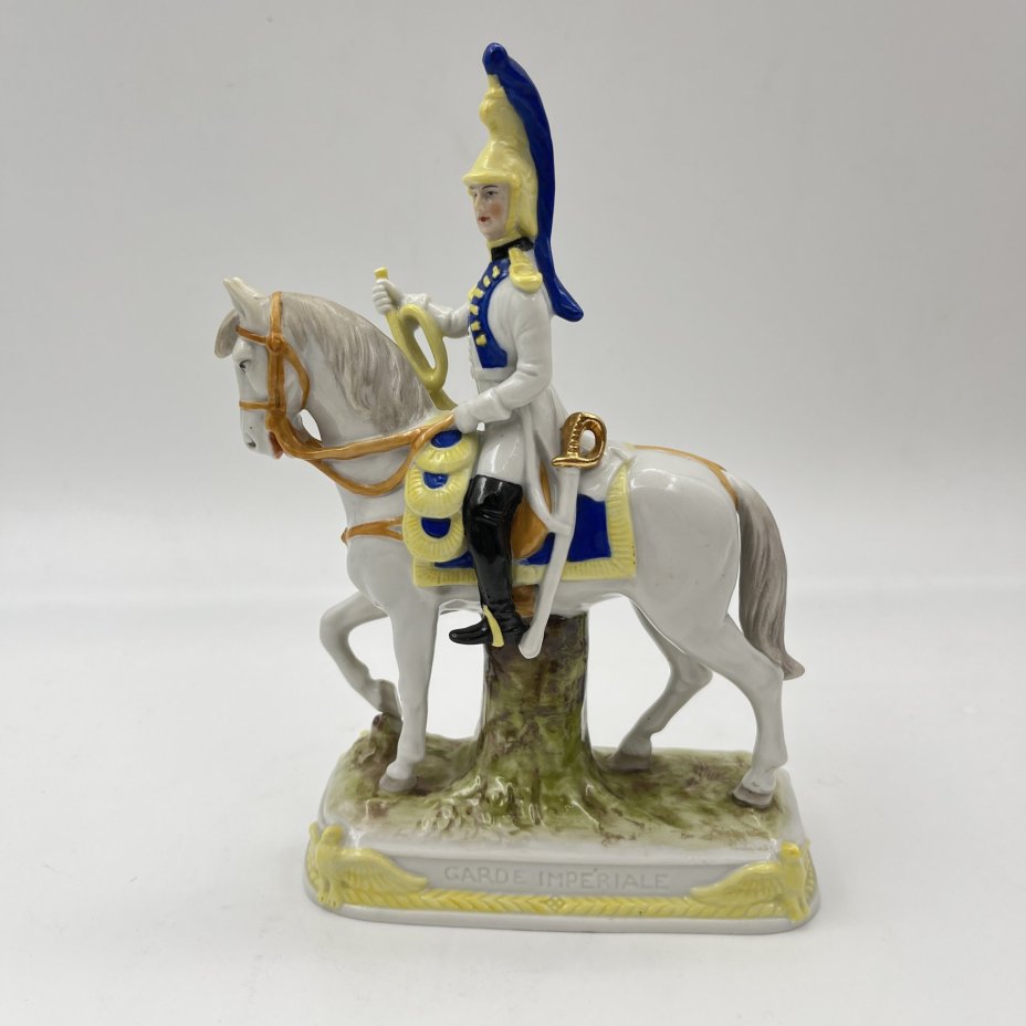 Статуэтка "Garde imperiale", фарфор, роспись, Scheibe-Alsbach Porzellan, Германия, 1972-1990 гг.