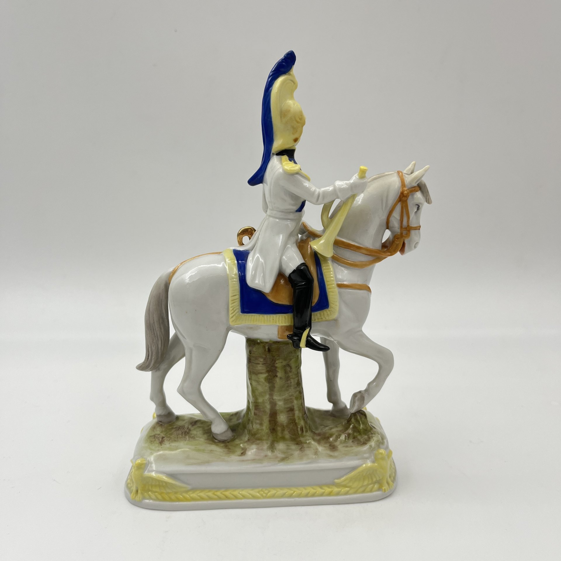 Статуэтка "Garde imperiale", фарфор, роспись, Scheibe-Alsbach Porzellan, Германия, 1972-1990 гг., Scheibe-Alsbach Porzellan