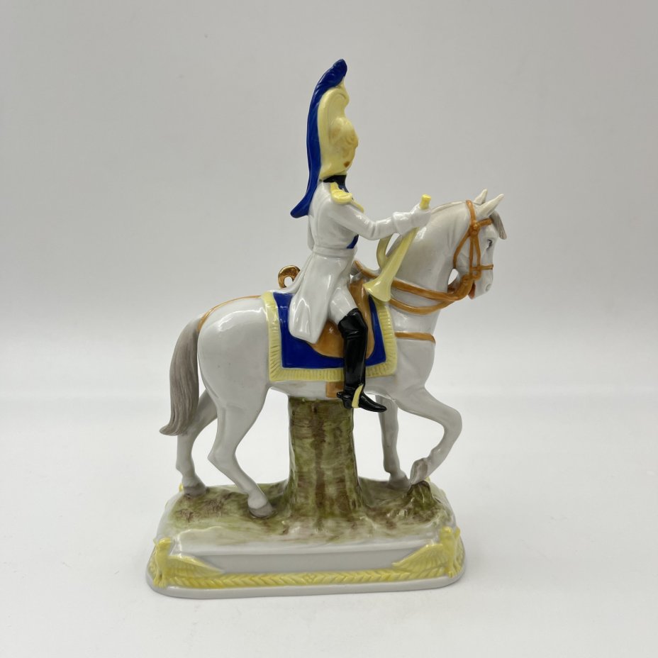 Статуэтка "Garde imperiale", фарфор, роспись, Scheibe-Alsbach Porzellan, Германия, 1972-1990 гг., Scheibe-Alsbach Porzellan