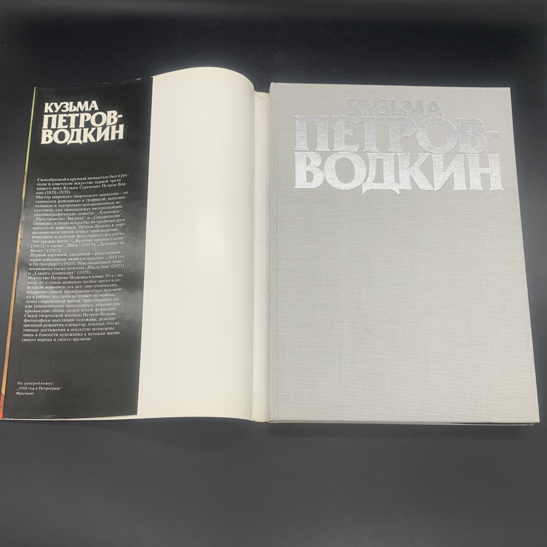 Альбом "Кузьма Петров-Водкин", В. Костин, серия "Выдающиеся советские художники",  в суперобложке и картонном футляре, бумага, печать, Издательство «Советский художник», СССР, 1986 г., Издательство «Советский художник»