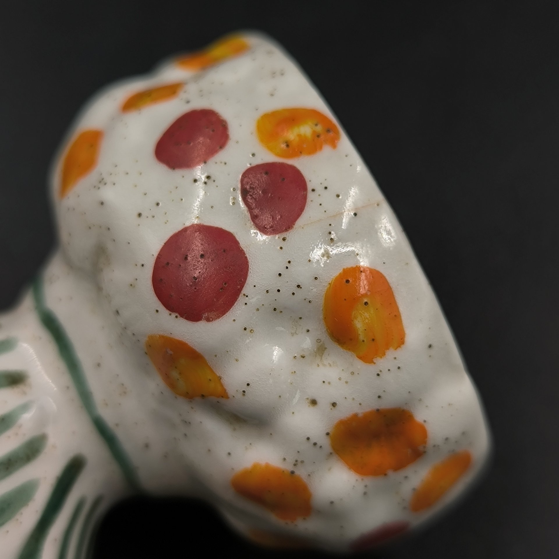 Рюмка к графину "Рябина", автор А.В. Щекатихина-Потоцкая, фарфор, роспись надглазурная, Ленинградский фарфоровый завод (ЛФЗ), СССР, 1940-1960 гг.