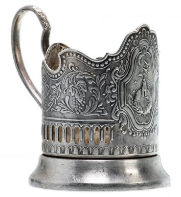 Подстаканник "Советский космос" Кольчугино 1974-1976гг