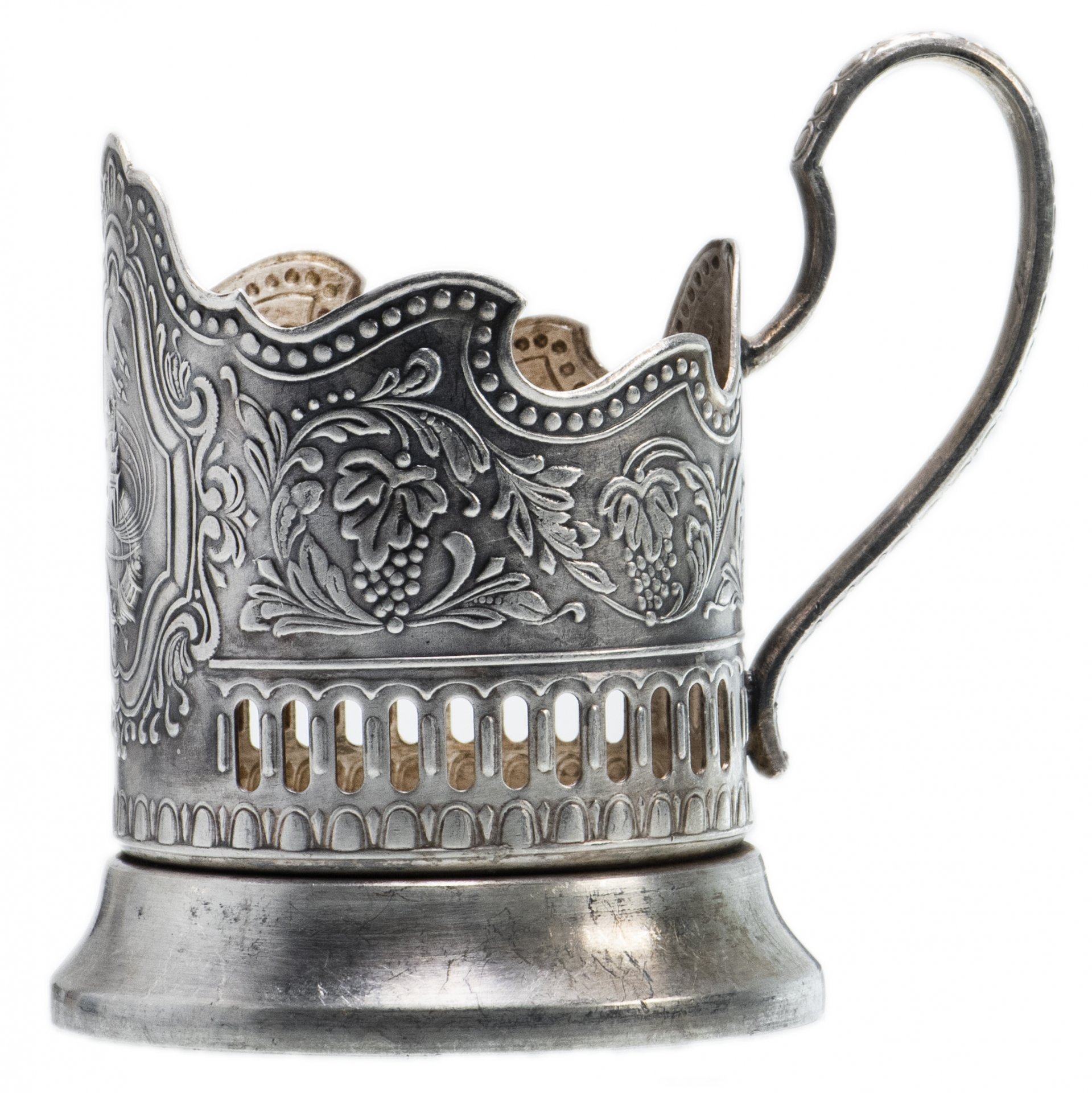 Подстаканник "Советский космос" Кольчугино 1974-1976гг