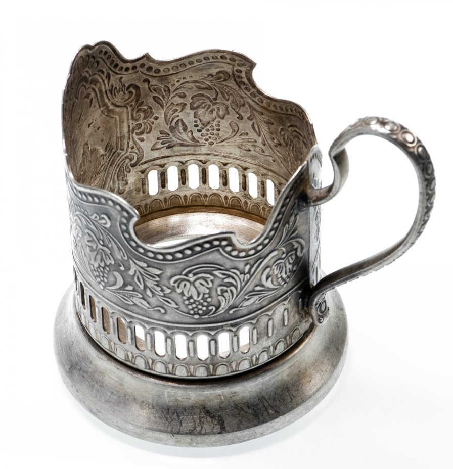 Подстаканник "Советский космос" Кольчугино 1974-1976гг
