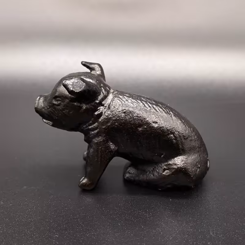 Статуэтка "Поросёнок", Каслинский чугунолитейный завод (Касли)
