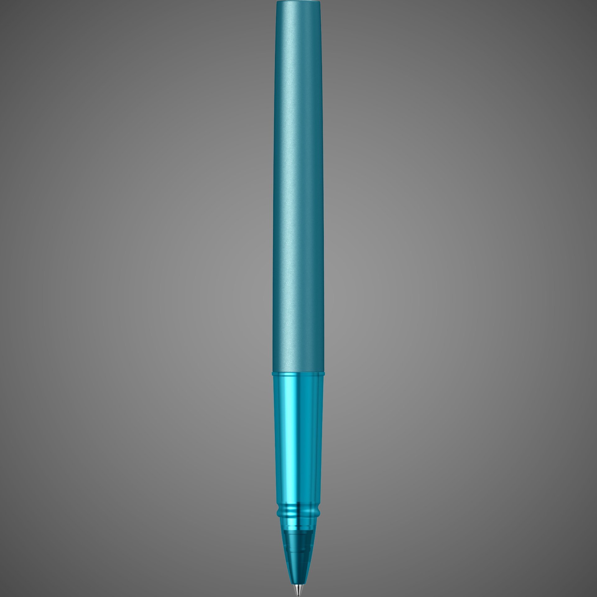 Ручка-роллер Parker Vector XL Teal CT, цвет чернил black, стержень: F, в подарочной упаковке., Металлы: нержавеющая сталь, пластик