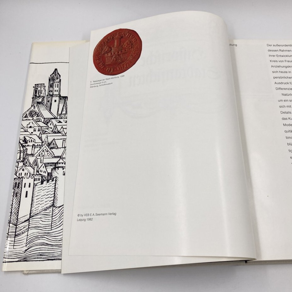 Книга "Historischen Stadtansichten", автор Frank-Dietrich Jacob, бумага, печать, Издательство «VEB E.A. Seemann Verlag», Германия, 1982 г., Издательство «VEB E.A. Seemann Verlag»