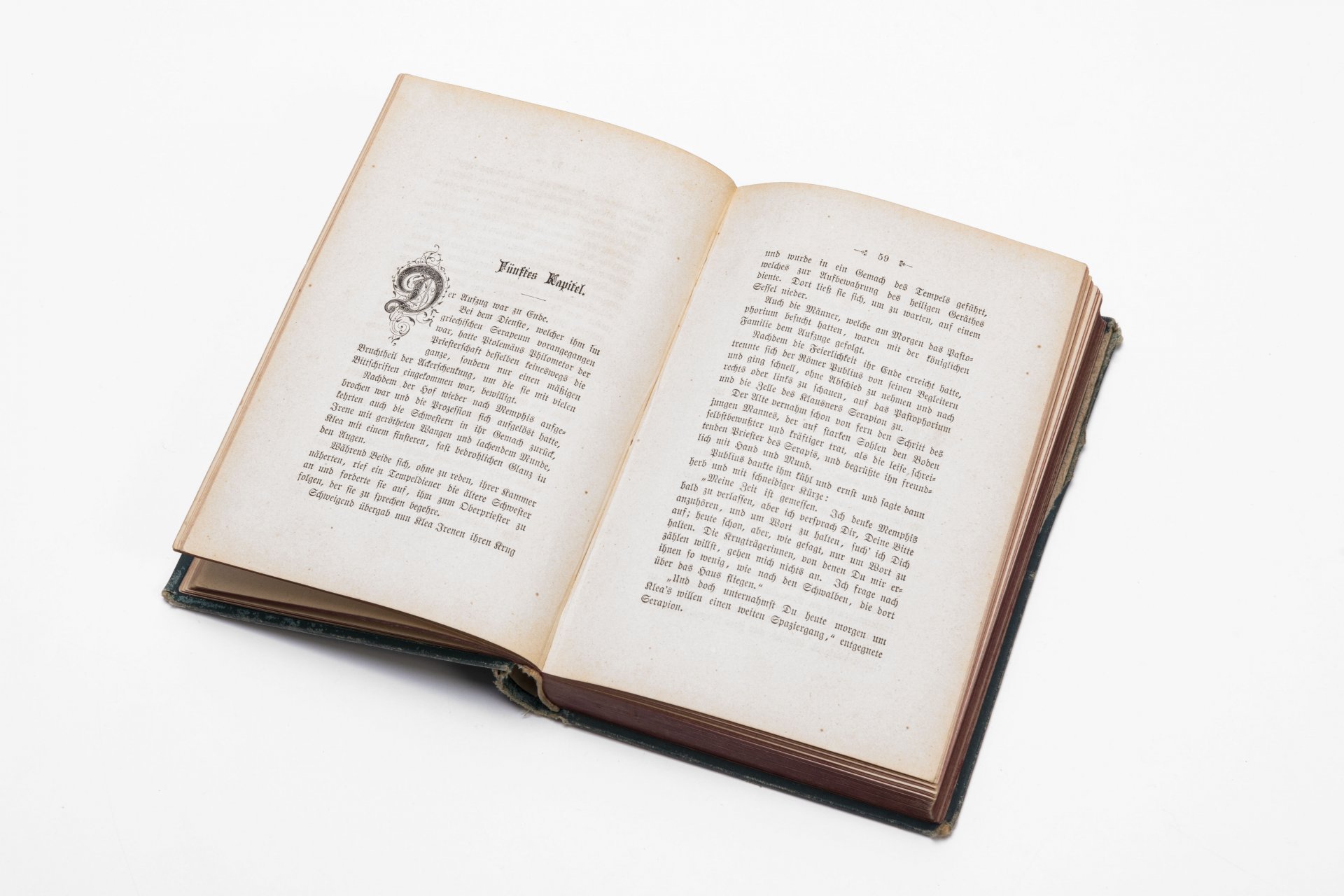 Роман "Сестры", (Die Schwestern) Georg von Ebers, (на немецком языке), Издательство «Druck und Verlag von Eduard Hallberger»