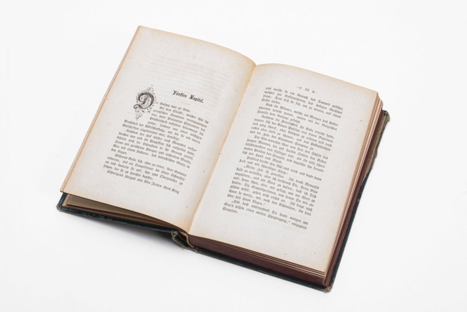 Роман "Сестры", (Die Schwestern) Georg von Ebers, (на немецком языке), Издательство «Druck und Verlag von Eduard Hallberger»