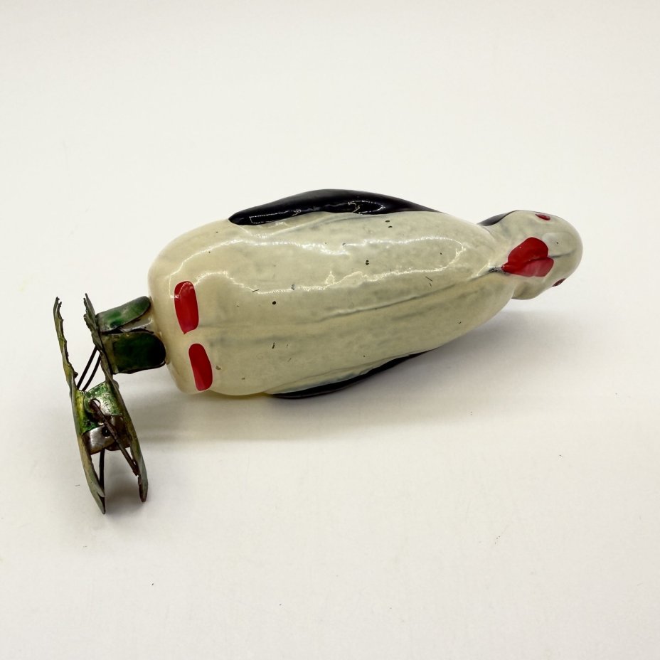 Елочная игрушка на прищепке "Пингвин"