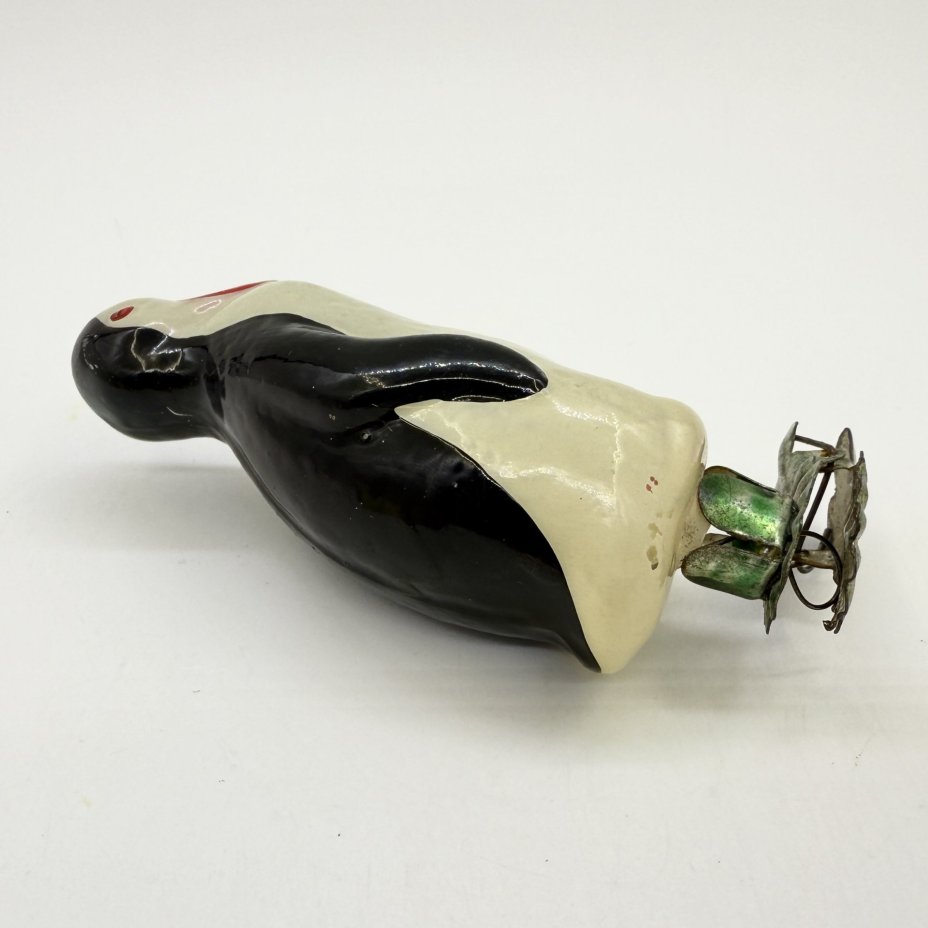 Елочная игрушка на прищепке "Пингвин"