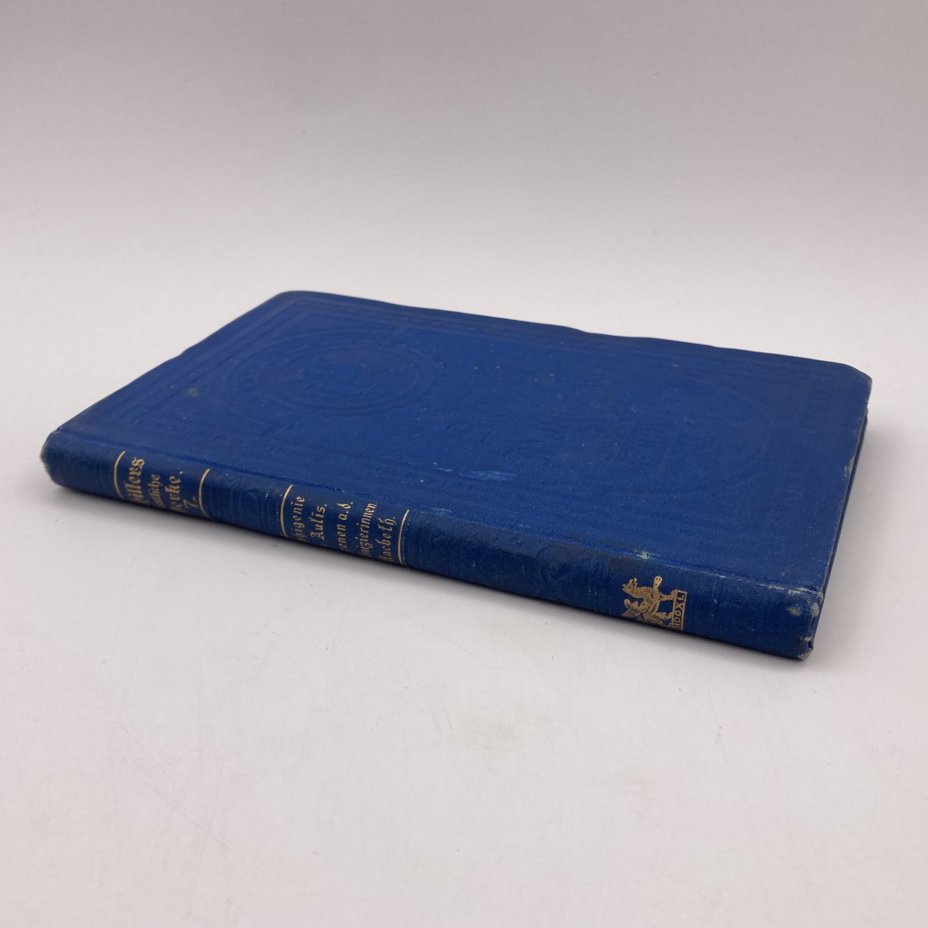 Schiller «Sämtliche Werke. Siebenter band» из серии «Cotta'sche Bibliothek der Weltliteratur», Stuttgart, Cotta, Gebrüder Kröner