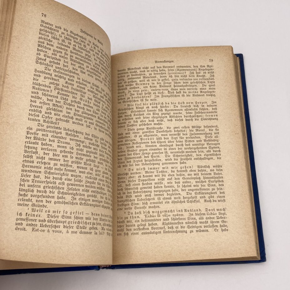 Schiller «Sämtliche Werke. Siebenter band» из серии «Cotta'sche Bibliothek der Weltliteratur», Stuttgart, Cotta, Gebrüder Kröner