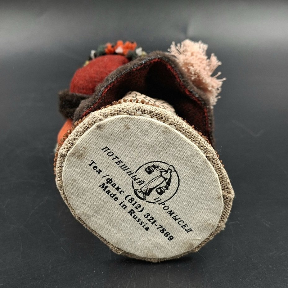 Кукла коллекционная "Девочка с корзиной подснежников", фирма "Потешный промысел"