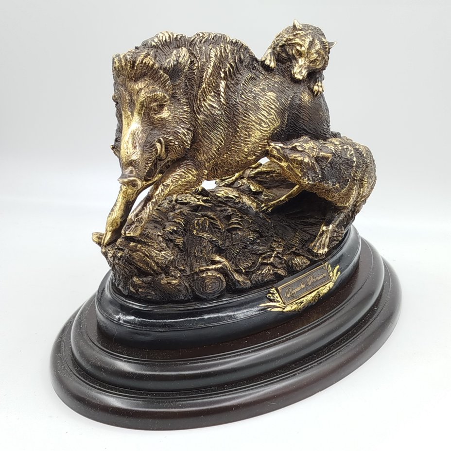 Скульптура кабинетная "Кабан" ("Вепрь"), Bogacho