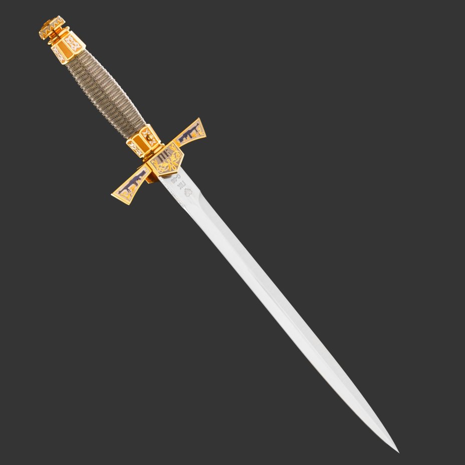 Кортик коллекционный «Калашников ПК - серебряный"