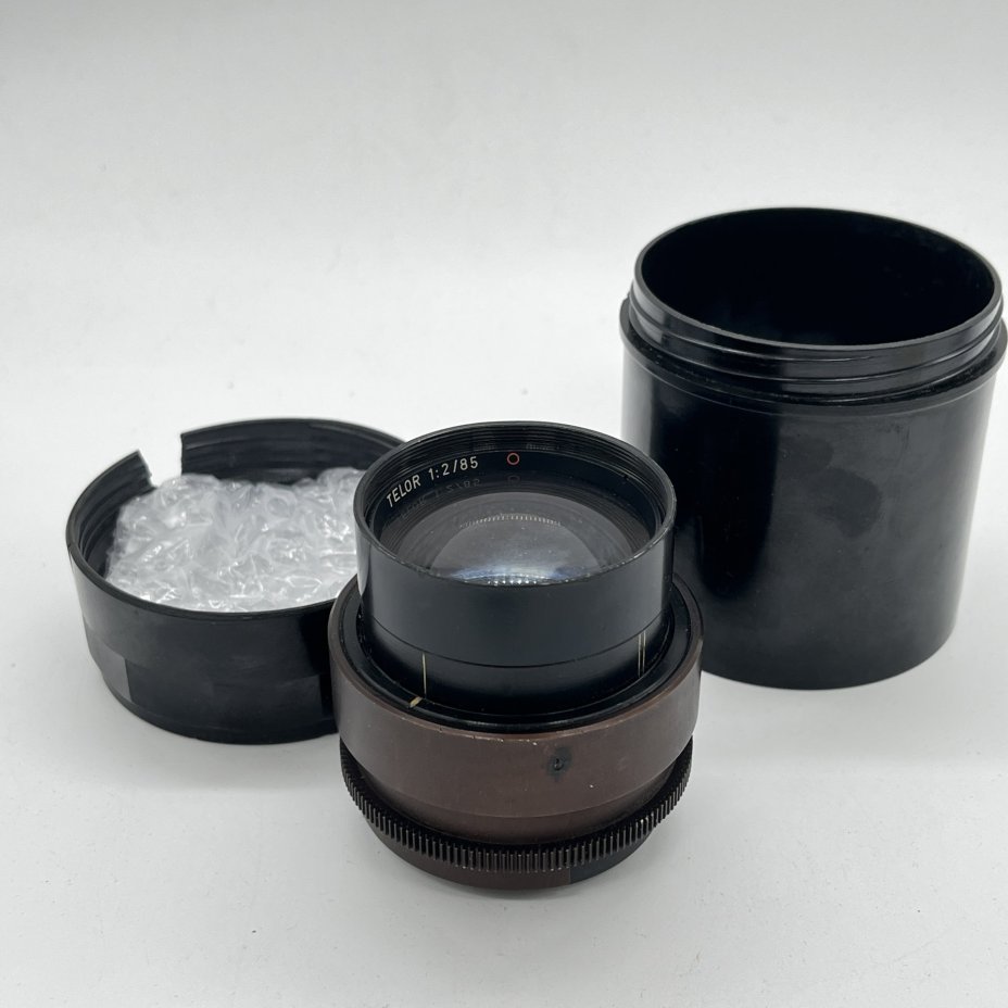 Объектив Talor 1:2/86 в футляре, пластик, стекло, Западная Европа, 1970-1980 гг.