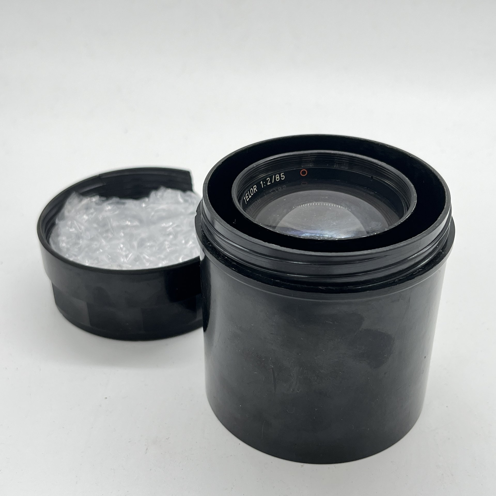 Объектив Talor 1:2/86 в футляре, пластик, стекло, Западная Европа, 1970-1980 гг.