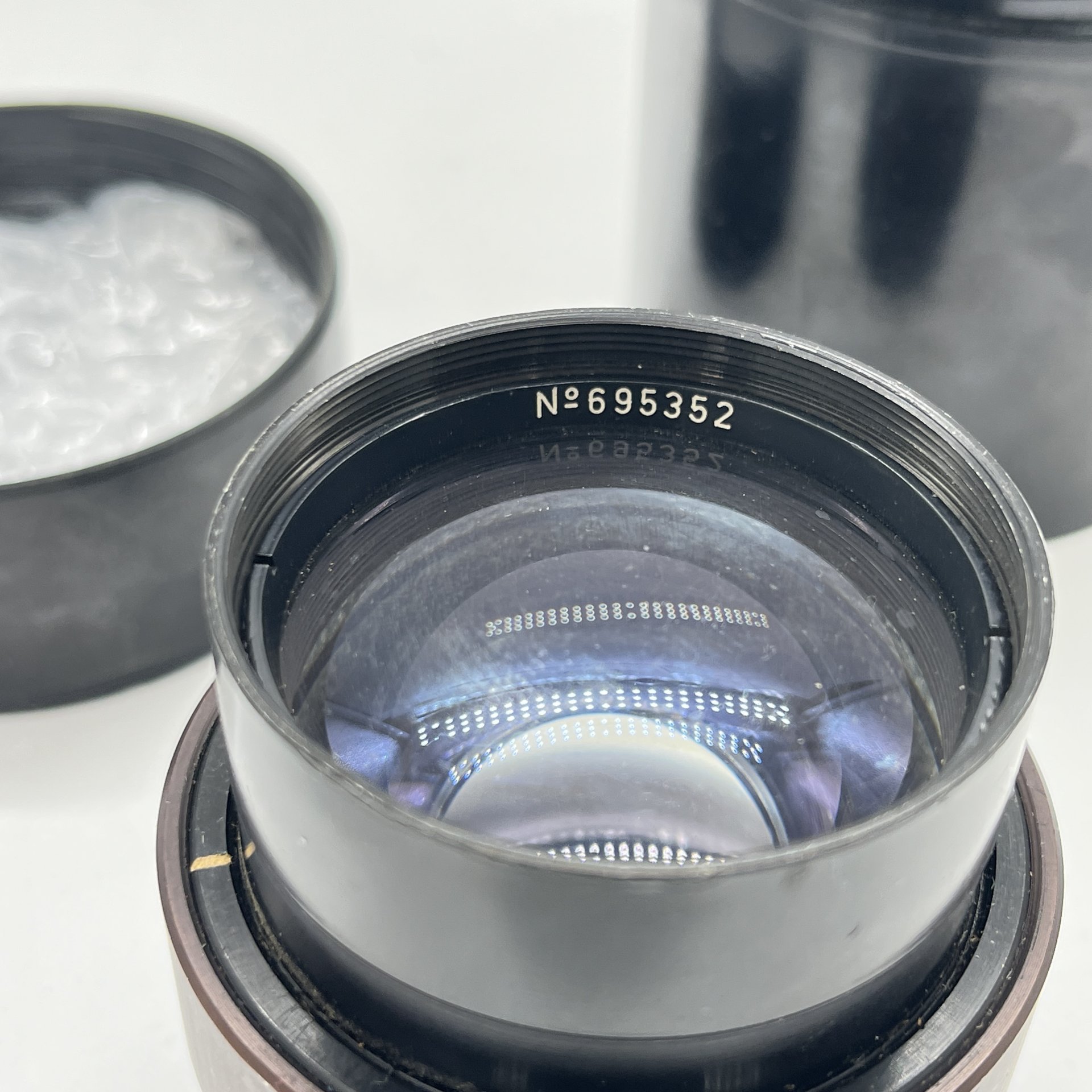 Объектив Talor 1:2/86 в футляре, пластик, стекло, Западная Европа, 1970-1980 гг.