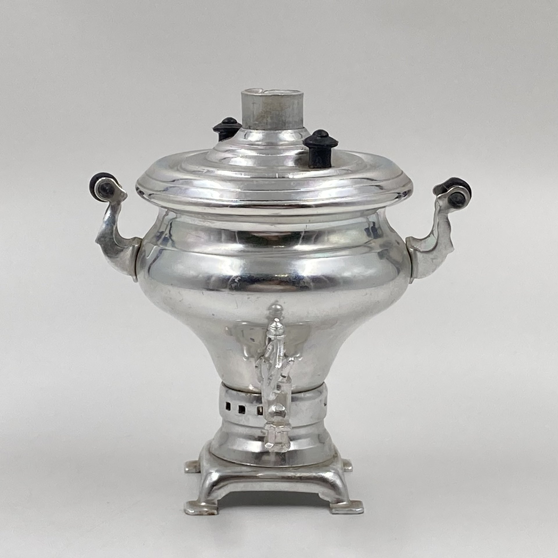 Самовар сувенирный, металл, пластик, СССР, 1970-1990 гг.