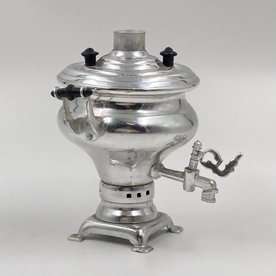 Самовар сувенирный, металл, пластик, СССР, 1970-1990 гг.
