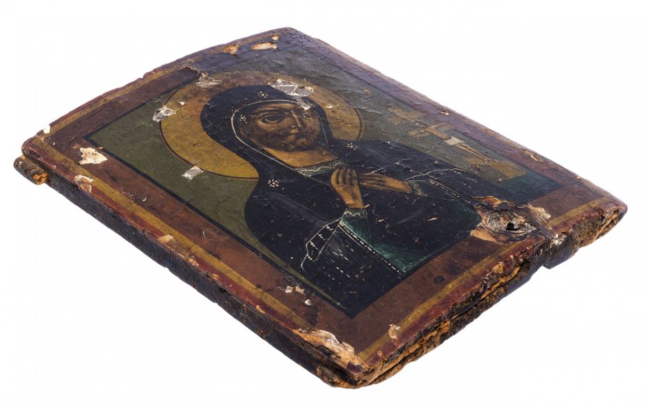 Икона "Ахтырская Божия Матерь", дерево, темпера, Российская Империя, 1850-1864 гг.