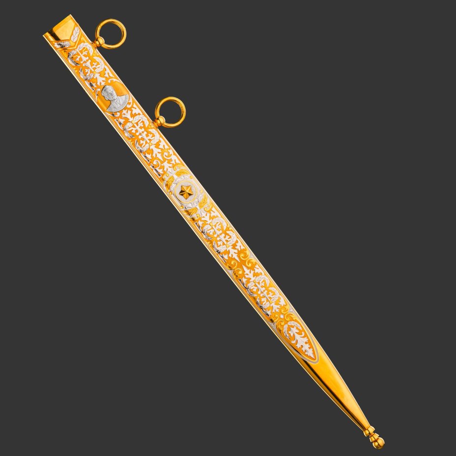 Кортик ограниченной серии «Калашников РПК - платиновый"